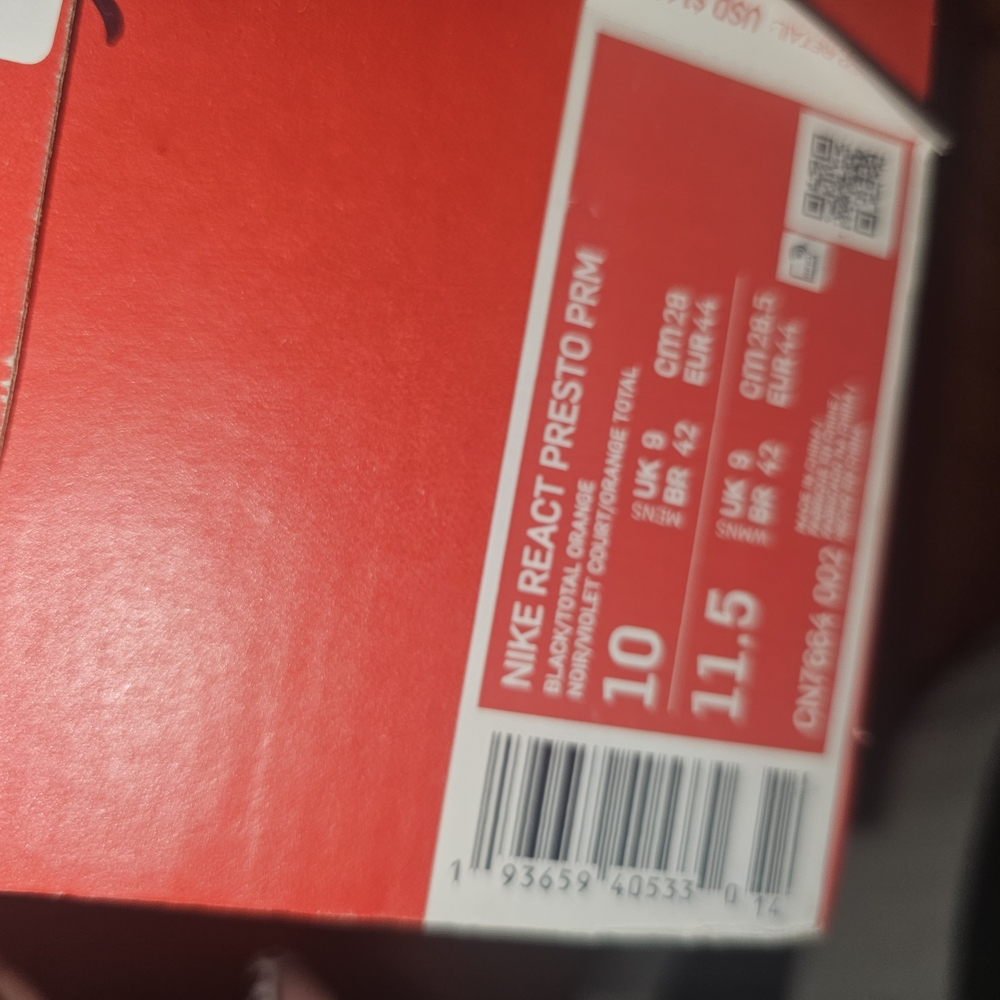 Nike React Presto PRM Sneakers